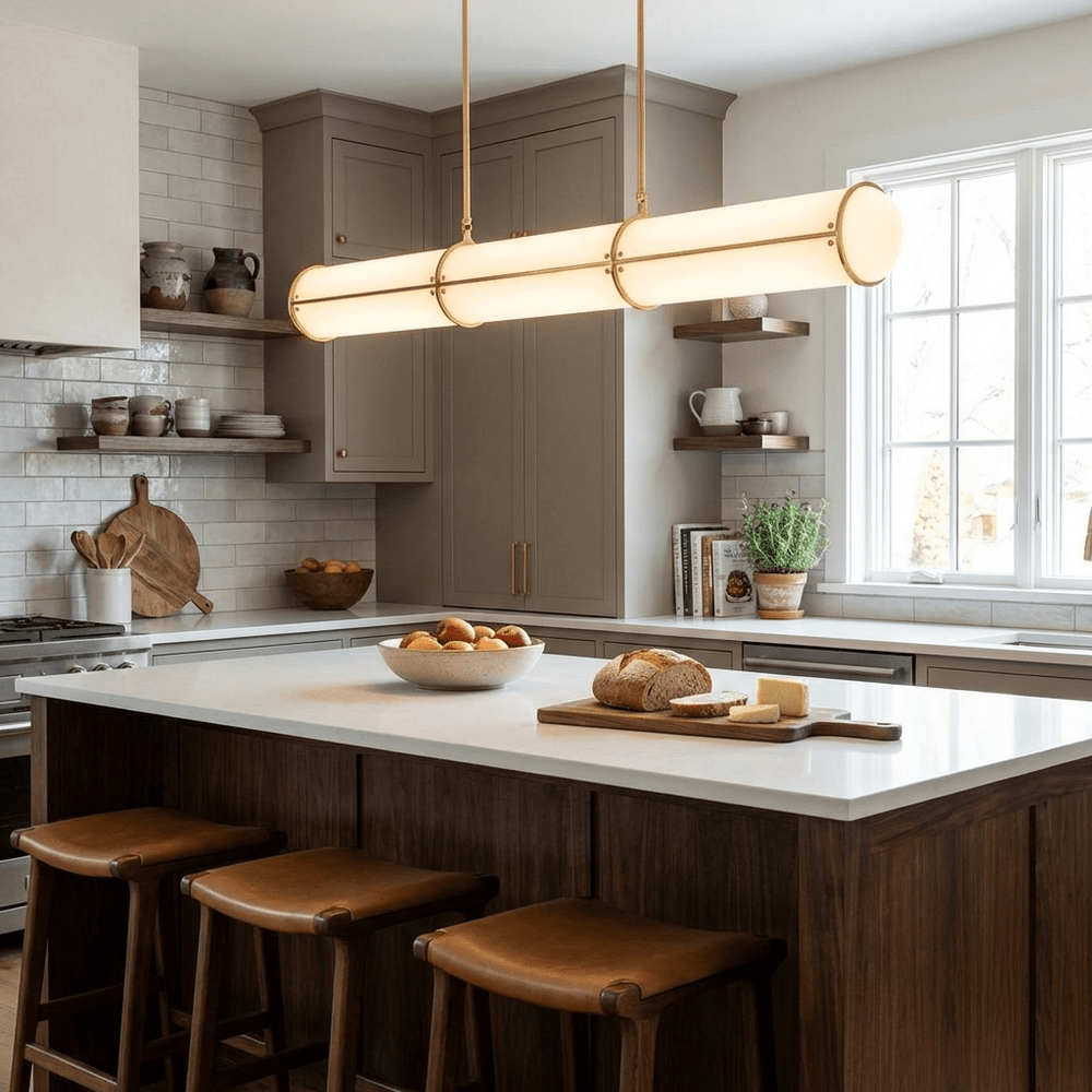 Cylindrical Endless Pendant Light