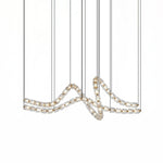 Gabriel Gold Chandelier
