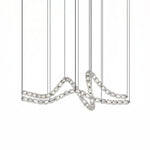 Gabriel Chrome Chandelier