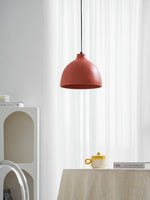 Resin Bowl Pendant Lamp