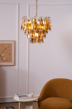 Solviva Glass Chandelier