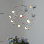 Flutter Orbit Butterfly Chandelier