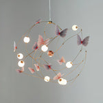 Flutter Orbit Butterfly Chandelier