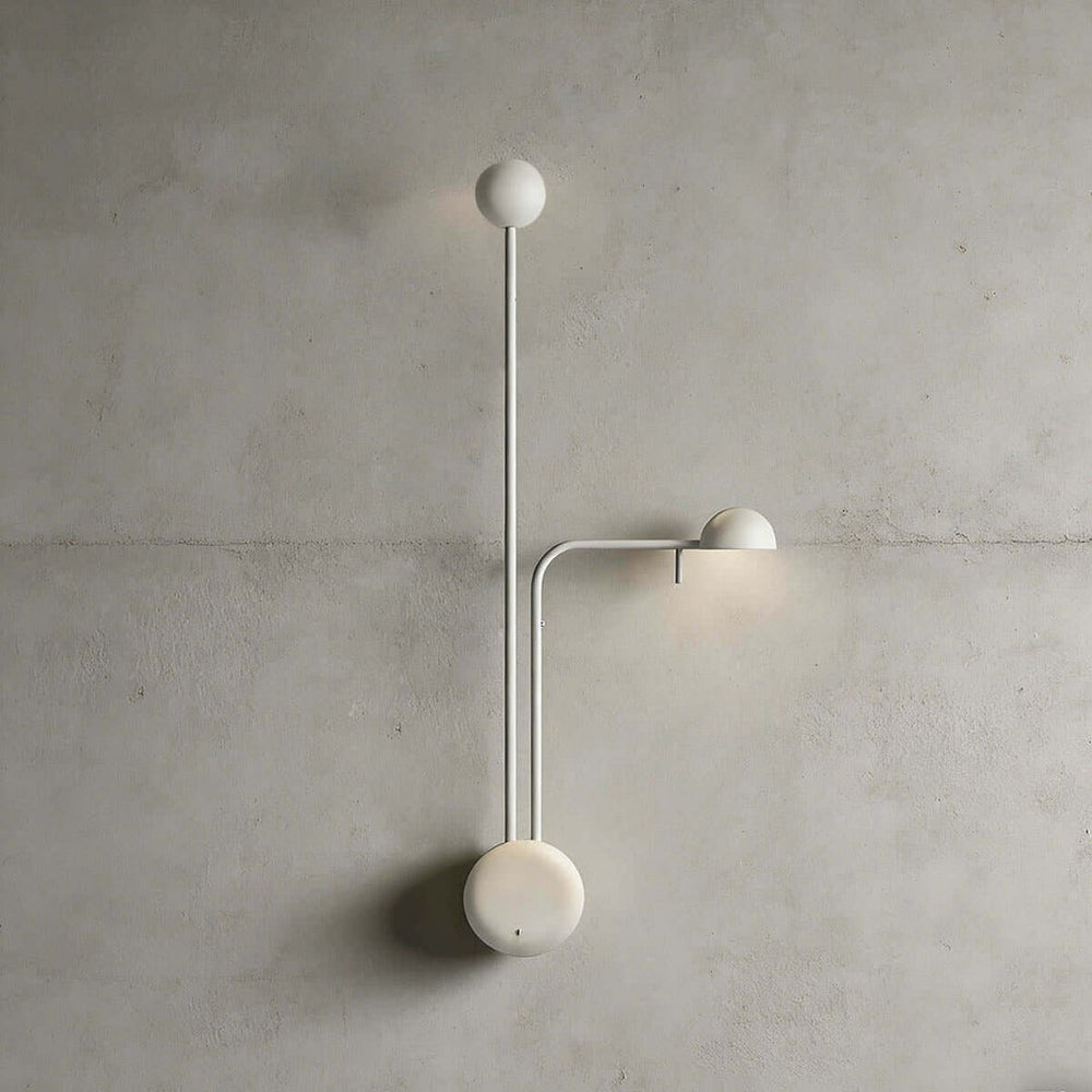 Disc Base Dome Wall Sconce