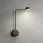 Disc Base Dome Wall Sconce