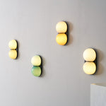 Two Globe Glass Wall Sconce