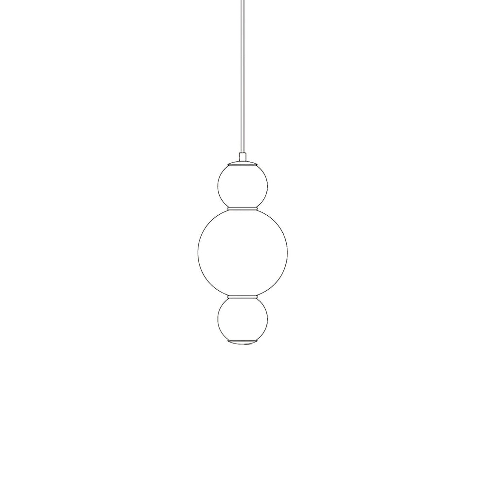 Double Globe Pendant Lamp