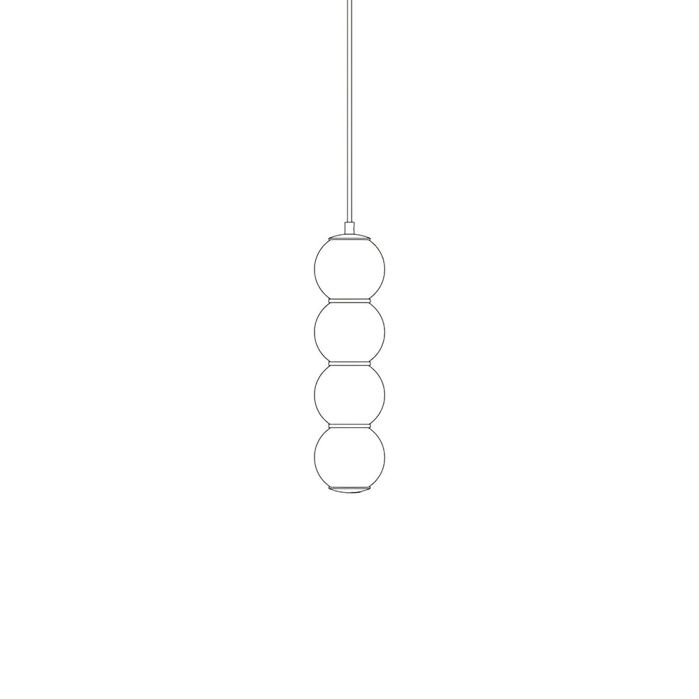 Double Globe Pendant Lamp