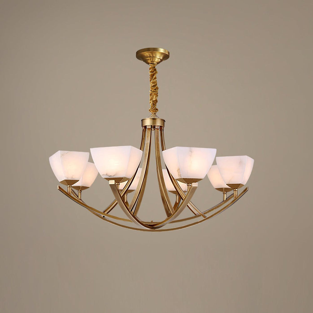 Dover Brass Chandelier