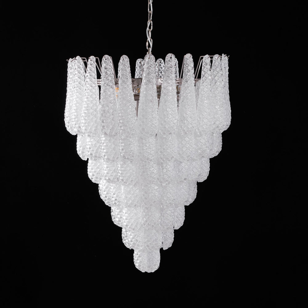 Glass Droplet Chandelier