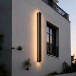 Echelon Long Linear Architectural Outdoor Wall Light