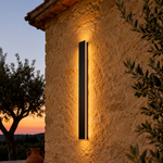 Echelon Long Linear Architectural Outdoor Wall Light