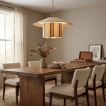 Eco Fabric Fringe Pendant Lamp