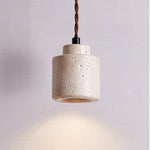 Elemental Travertine Mini Pendant Lamp