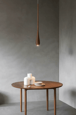 Elongated Teardrop Pendant Light