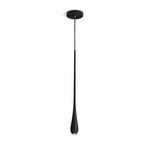 Elongated Teardrop Pendant Light