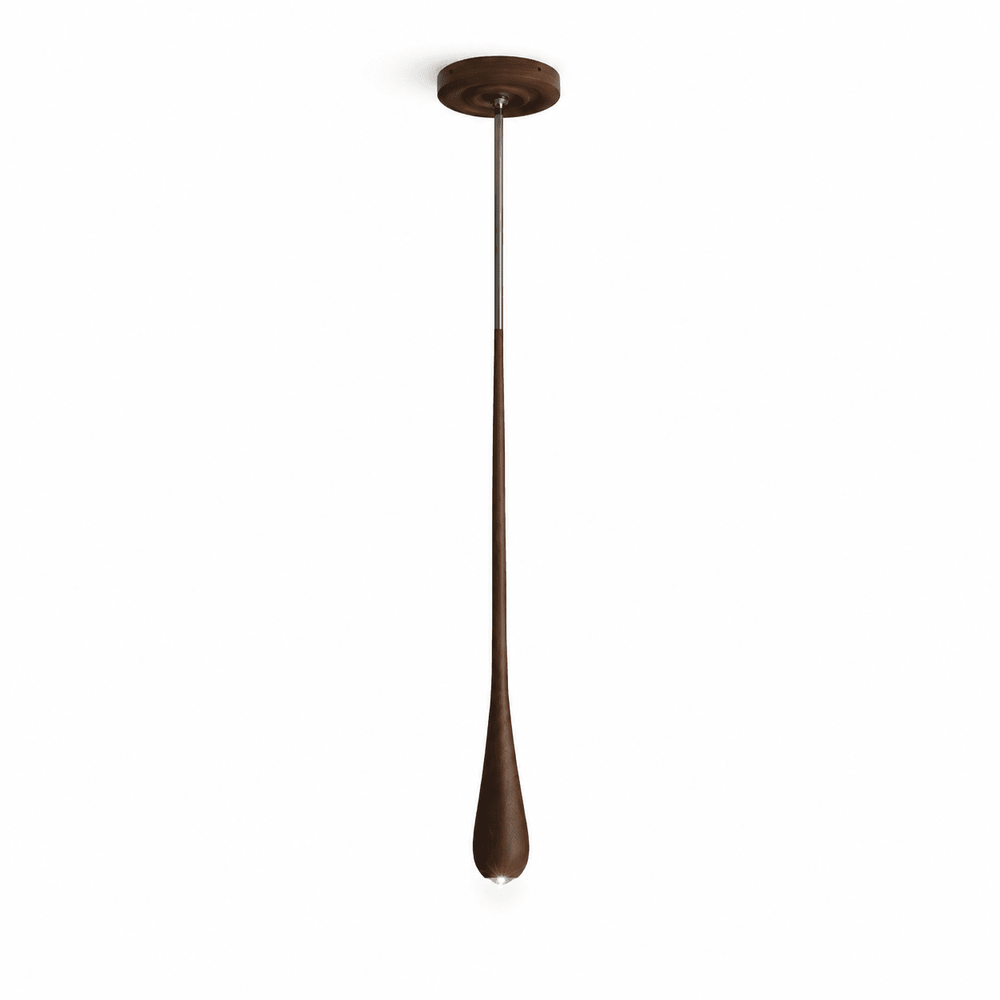 Elongated Teardrop Pendant Light