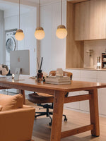 Elowen Fluted Opal Pendant Lamp