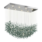 Emerald Rainfall Crystal Customize Chandelier
