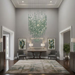 Emerald Rainfall Crystal Customize Chandelier
