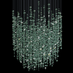Emerald Rainfall Crystal Customize Chandelier