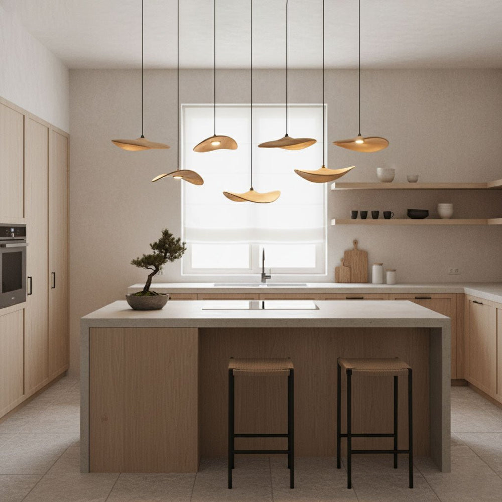 Empty Leaf Chandelier