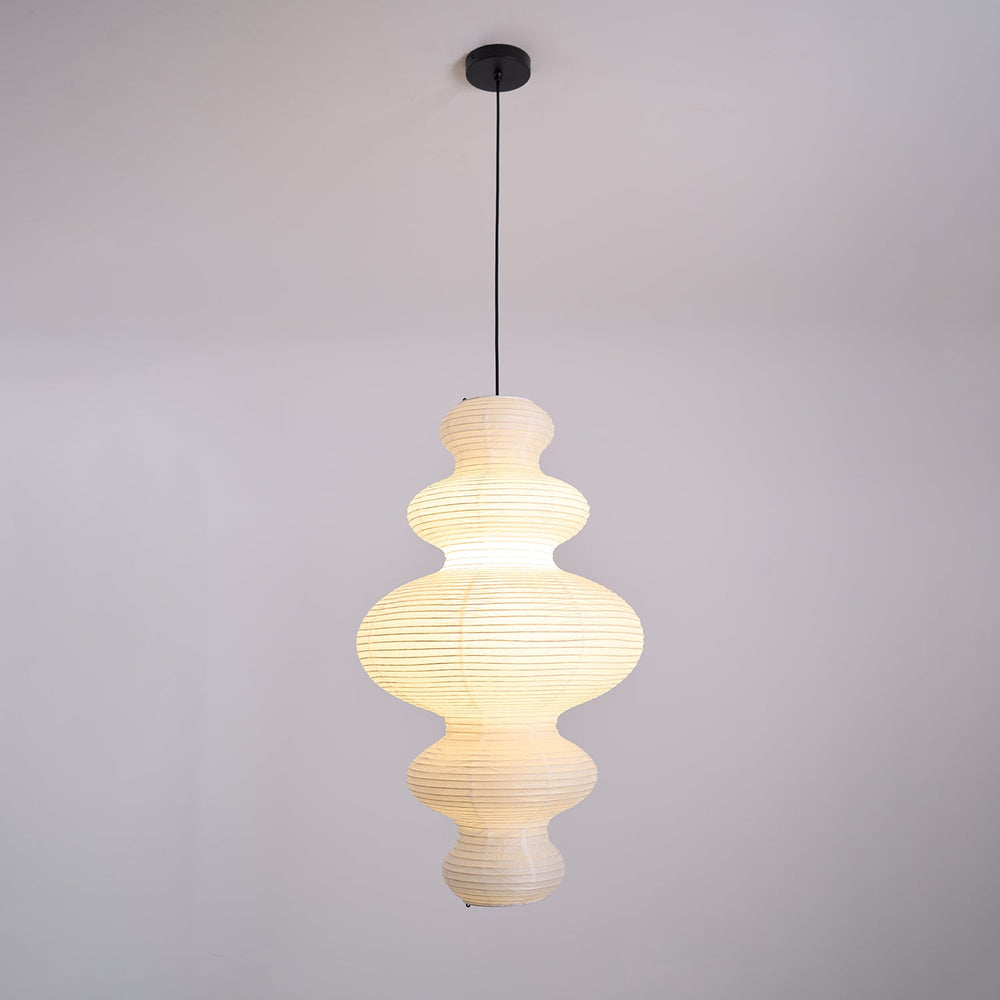 Kozo Paper Metal Pendant Lamp