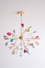 Agate Flake Chandelier