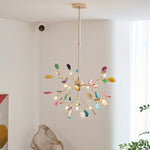 Agate Flake Chandelier