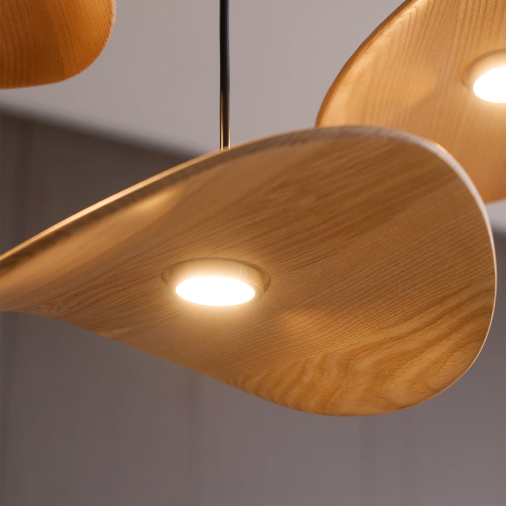 Empty Leaf Chandelier