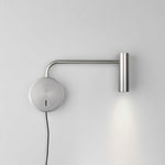 Minimalist Disc Plug-in Wall Sconce