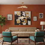 Envolee Double Biscuit Pendant Light