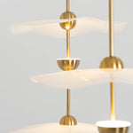 Envolee Double Biscuit Pendant Light