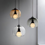 Eres Pendant Light – Handblown Glass Orb