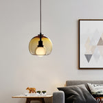 Eres Pendant Light – Handblown Glass Orb