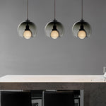 Eres Pendant Light – Handblown Glass Orb