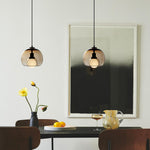 Eres Pendant Light – Handblown Glass Orb