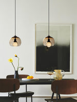 Eres Pendant Light – Handblown Glass Orb