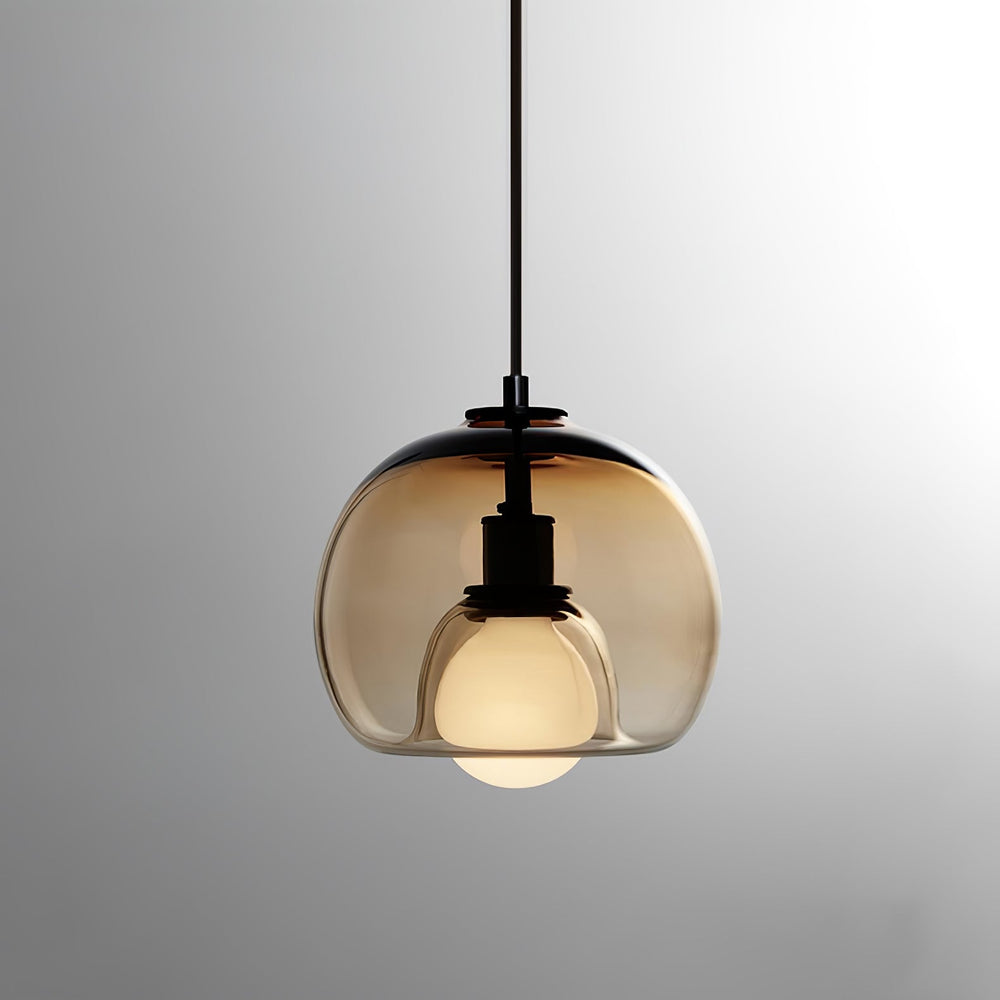 Eres Pendant Light – Handblown Glass Orb