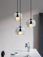 Eres Pendant Light – Handblown Glass Orb