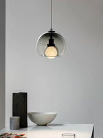 Eres Pendant Light – Handblown Glass Orb