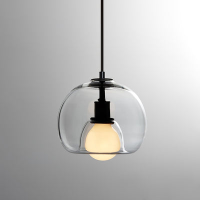 Eres Pendant Light – Handblown Glass Orb