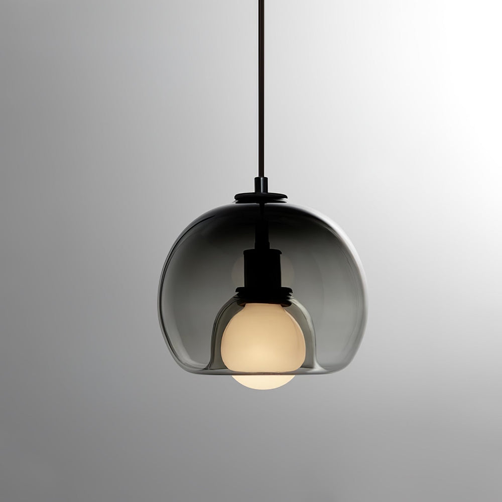 Eres Pendant Light – Handblown Glass Orb