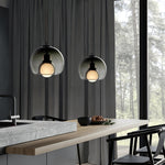 Eres Pendant Light – Handblown Glass Orb