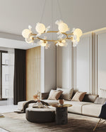 Gingko Orb Chandelier
