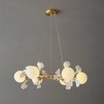 Gingko Orb Chandelier
