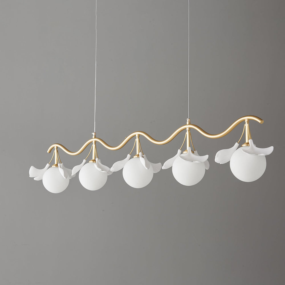 Gingko Orb Chandelier