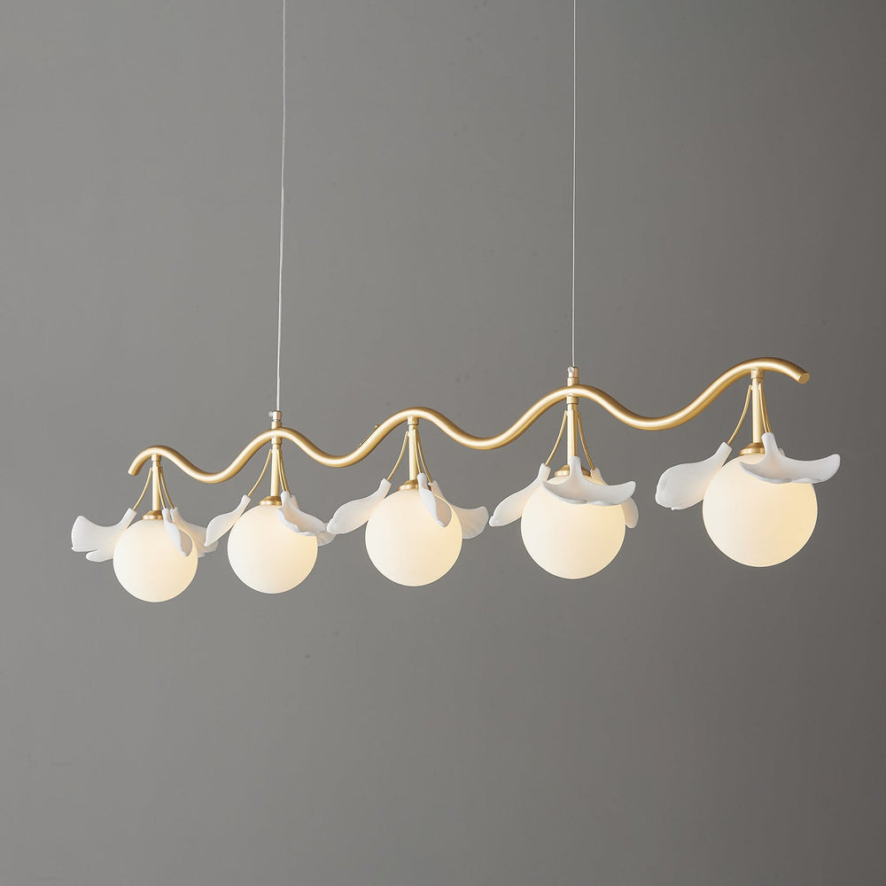 Gingko Orb Chandelier