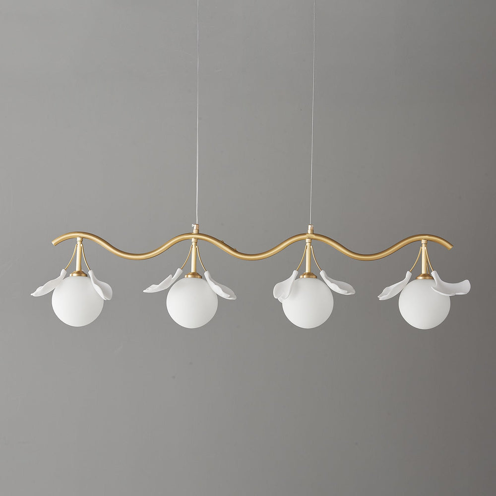 Gingko Orb Chandelier