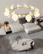 Gingko Orb Chandelier